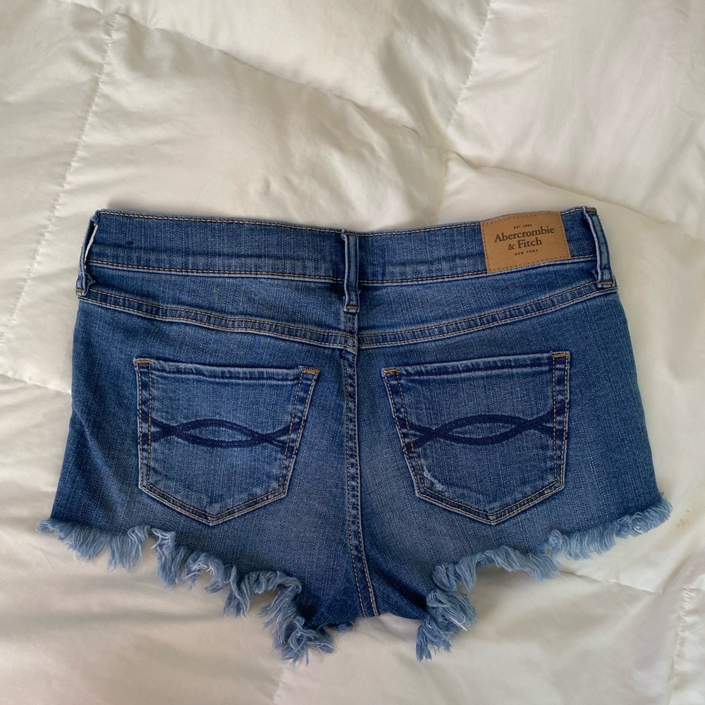 Abercrombie & Fitch Women's Y2K mini shorts